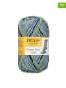 Regia 5er-Set: Mixgarne ''Energy Flow Color'' in Blau/ Hellblau/ Grün - 5x 100 g