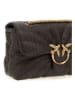 Pinko Umhängetasche in Braun - (B)28 x (H)19 x (T)11 cm