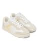 Marc O´Polo Leder-Sneakers in Weiß/ Beige/ Gelb