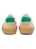 Marc O´Polo Leren sneakers wit/groen/beige