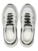 Marc O´Polo Leren sneakers wit/grijs