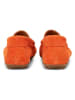 Marc O´Polo Leren mocassins oranje