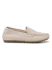 Marc O´Polo Leren mocassins lichtroze