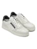 Marc O´Polo Leder-Sneakers in Weiß/ Dunkelblau