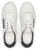 Marc O´Polo Leren sneakers wit/donkerblauw