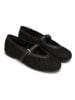 Marc O'Polo Shoes Skórzane baleriny w kolorze czarnym z paskiem