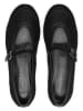 Marc O´Polo Leren ballerina's met bandje zwart