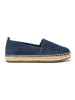 Marc O´Polo Leder-Espadrilles in Dunkelblau