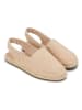 Marc O´Polo Skórzane espadryle w kolorze kremowym