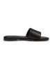 Marc O´Polo Leren slippers zwart