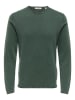 ONLY & SONS Pullover "Garson" in Dunkelgrün