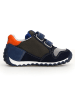 Naturino Leren sneakers "Sammy 2" donkerblauw/oranje