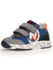 Naturino Leder-Sneakers "Jesko 2" in Blau/ Grau