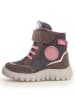 Naturino Winterboots "Drezz" bruin/grijs/lichtroze