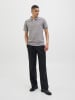 Jack & Jones Koszulka polo "Jjpaulos" w kolorze szarym