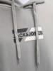 Jack & Jones Bluza "Jjcorp" w kolorze szarym