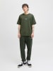 Jack & Jones Koszulka "Jjesoho" w kolorze khaki