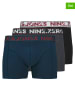 Jack & Jones Bokserki (3 pary) "Jaccolton" w kolorze niebiesko-szaro-czarnym