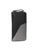 Zwei Geldbörse in Schwarz/ Silber - (B)11 x (H)20 x (T)3 cm