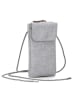 Zwei Handytasche in Grau - (B)11 x (H)19 x (T)3 cm