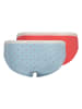Skiny 2-delige set: slips rood/lichtblauw