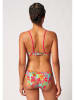 Skiny Biustonosz bikini w kolorze turkusowo-czerwonym