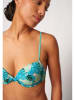 Skiny Bikinitop turquoise/blauw