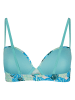 Skiny Biustonosz bikini w kolorze turkusowo-niebieskim