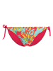 Skiny Bikinislip turquoise/rood