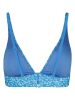 Skiny Biustonosz bikini w kolorze niebieskim