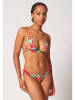 Skiny Biustonosz bikini w kolorze turkusowo-czerwonym
