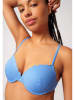 Skiny Biustonosz bikini w kolorze niebieskim