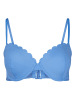 Skiny Biustonosz bikini w kolorze niebieskim