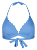 Skiny Biustonosz bikini w kolorze niebieskim