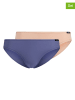 Skiny 2er-Set: Slips in Beige/ Blau