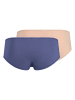 Skiny 2er-Set: Pantys in Blau/ Beige