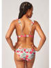 Skiny Biustonosz bikini w kolorze czerwono-zielono-beżowym
