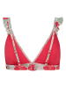 Skiny Biustonosz bikini w kolorze czerwono-zielono-beżowym