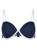 Skiny Biustonosz bikini w kolorze granatowym