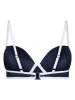 Skiny Biustonosz bikini w kolorze granatowym