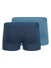 Skiny 2-delige set: boxershorts donkerblauw/lichtblauw