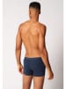 Skiny 2er-Set: Boxershorts in Dunkelblau