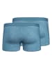 Skiny 2er-Set: Boxershorts in Blau