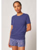 Skiny Pyjamashirt blauw