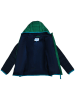 Peek U Ganzjahres-Steppjacke "Caspian"  in Grün/ Dunkelblau