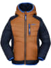 Peek U Ganzjahres-Steppjacke "Caspian"  in Hellbraun/ Dunkelblau