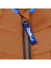 Peek U All-season doorgestikte jas "Caspian" donkerblauw/lichtbruin