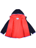 Peek U Ganzjahres-Steppjacke "Cordelia"  in Orange/ Dunkelblau