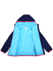 Peek U All-season doorgestikte jas "Cordelia" donkerblauw/turquoise