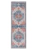 Safavieh Kurzflor-Teppich in Blau/ Rot
